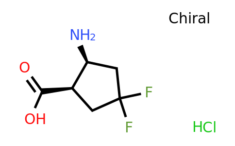 156292-75-0 | cis-2-amino-4,4-difluoro-cyclopentanecarboxylic acid;hydrochloride