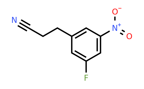 1564504-27-3 | 3-Fluoro-5-nitrophenylpropanenitrile