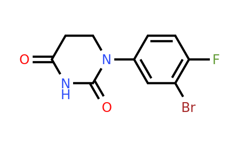 1564650-91-4 | 1-(3-bromo-4-fluoro-phenyl)hexahydropyrimidine-2,4-dione