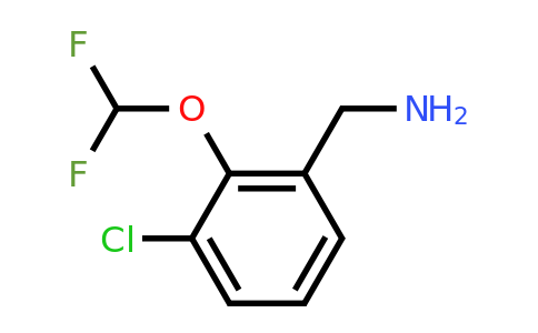 1566100-98-8 | 3-Chloro-2-(difluoromethoxy)benzylamine