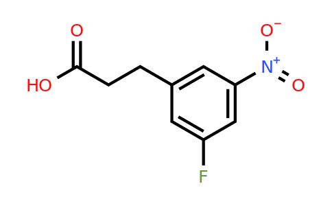 1566229-25-1 | 3-Fluoro-5-nitrophenylpropanoic acid