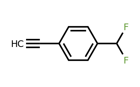 1567114-39-9 | 1-(Difluoromethyl)-4-ethynylbenzene