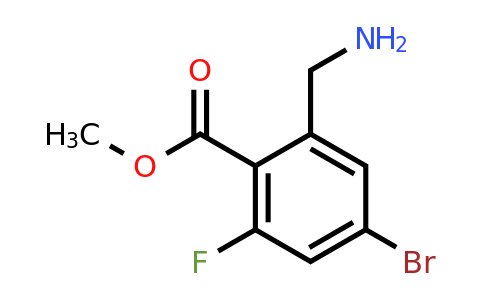 1569023-16-0 | Methyl 2-(aminomethyl)-4-bromo-6-fluorobenzoate