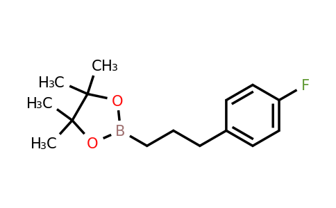 1570510-53-0 | 2-(3-(4-Fluorophenyl)propyl)-4,4,5,5-tetramethyl-1,3,2-dioxaborolane