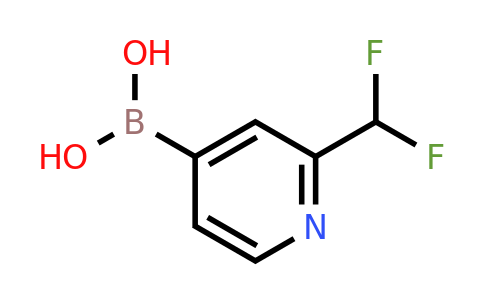 1571135-77-7 | (2-(Difluoromethyl)pyridin-4-yl)boronic acid
