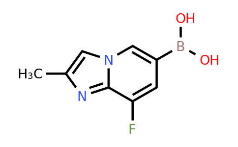 1572398-58-3 | (8-Fluoro-2-methylimidazo[1,2-a]pyridin-6-yl)boronic acid