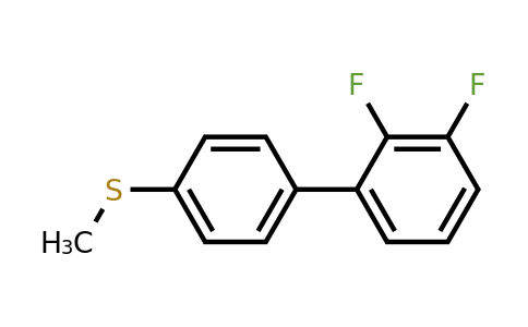 157248-20-9 | 2,3-Difluoro-4'-methylsulfanylbiphenyl