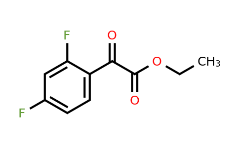 157372-95-7 | Ethyl 2,4-difluorobenzoylformate