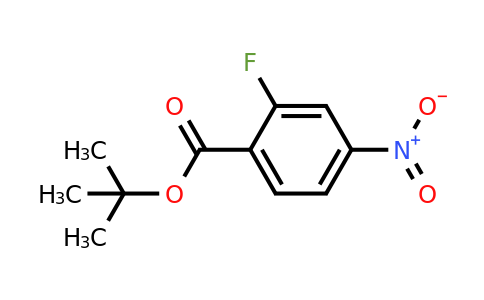 157665-46-8 | tert-Butyl 2-fluoro-4-nitrobenzoate