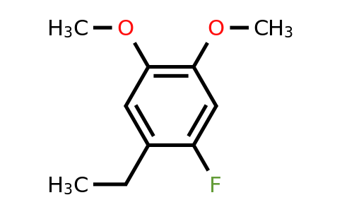 158641-46-4 | 1-Ethyl-2-fluoro-4,5-dimethoxybenzene