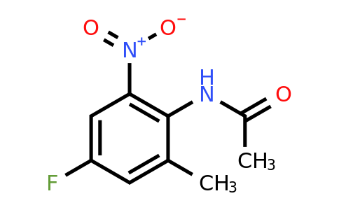 159020-73-2 | N-(4-Fluoro-2-methyl-6-nitrophenyl)acetamide