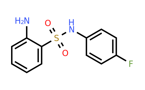 159048-93-8 | 2-Amino-N-(4-fluorophenyl)benzenesulfonamide