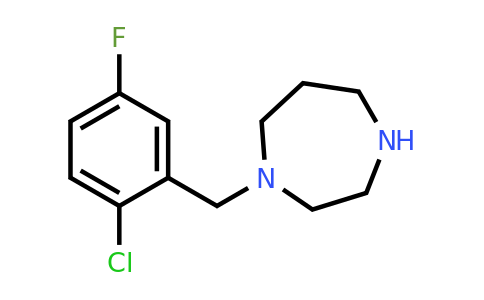 1592932-32-5 | 1-(2-Chloro-5-fluorobenzyl)-1,4-diazepane