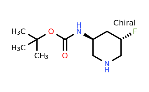 1593969-81-3 | tert-Butyl ((3S,5S)-5-fluoropiperidin-3-yl)carbamate