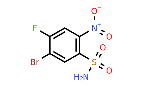 1595854-55-9 | 5-Bromo-4-fluoro-2-nitrobenzenesulfonamide