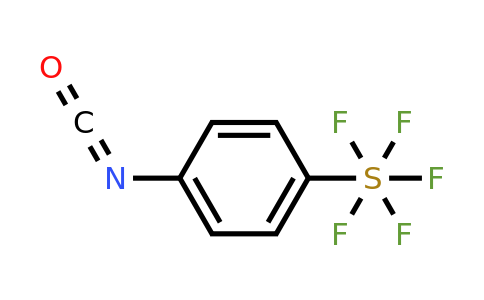 159689-43-7 | Pentafluoro-(4-isocyanatophenyl)-lambda6-sulfane