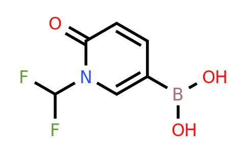 1598437-00-3 | (1-(Difluoromethyl)-6-oxo-1,6-dihydropyridin-3-yl)boronic acid