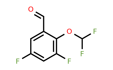 1598437-91-2 | 3,5-Difluoro-2-(difluoromethoxy)benzaldehyde