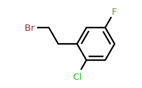1600282-98-1 | 2-Chloro-5-fluorophenethyl bromide