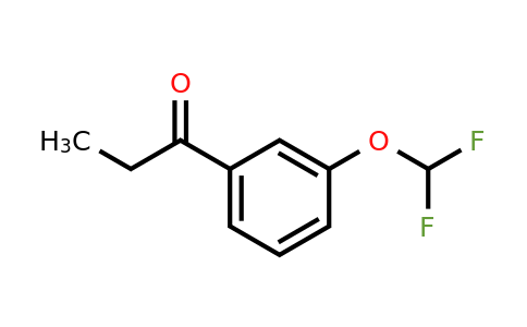 1600623-75-3 | 1-(3-(Difluoromethoxy)phenyl)propan-1-one