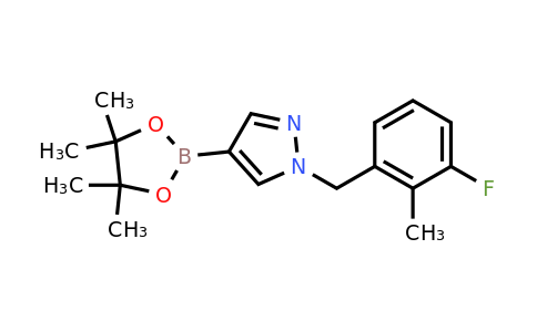 1604036-88-5 | 1-(3-Fluoro-2-methylbenzyl)-4-(4,4,5,5-tetramethyl-1,3,2-dioxaborolan-2-yl)-1h-pyrazole
