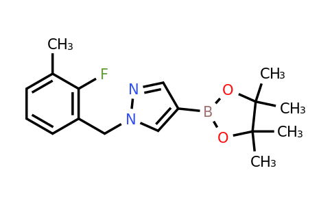 1604036-95-4 | 1-(2-Fluoro-3-methylbenzyl)-4-(4,4,5,5-tetramethyl-1,3,2-dioxaborolan-2-yl)-1h-pyrazole
