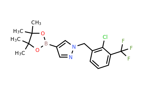 1604036-98-7 | 1-(2-Chloro-3-(trifluoromethyl)benzyl)-4-(4,4,5,5-tetramethyl-1,3,2-dioxaborolan-2-yl)-1h-pyrazole