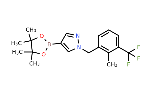 1604037-00-4 | 1-(2-Methyl-3-(trifluoromethyl)benzyl)-4-(4,4,5,5-tetramethyl-1,3,2-dioxaborolan-2-yl)-1h-pyrazole
