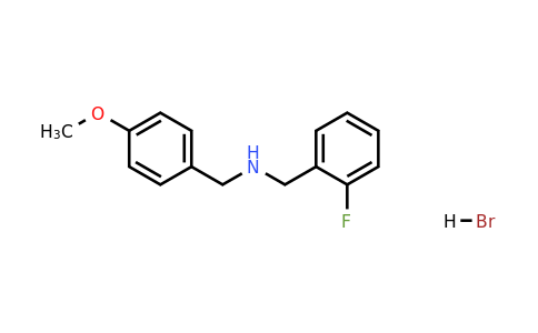 1609409-01-9 | N-(2-Fluorobenzyl)-1-(4-methoxyphenyl)methanamine hydrobromide