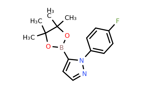 1612185-45-1 | 1-(4-Fluorophenyl)-5-(4,4,5,5-tetramethyl-1,3,2-dioxaborolan-2-yl)-1H-pyrazole