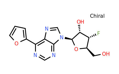 1612191-89-5 | (2R,3S,4S,5R)-4-Fluoro-2-(6-(furan-2-yl)-9H-purin-9-yl)-5-(hydroxymethyl)tetrahydrofuran-3-ol