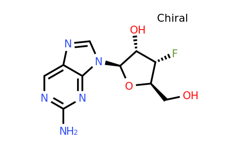 (2R,3S,4S,5R)-2-(2-Amino-9H-purin-9-yl)-4-fluoro-5-(hydroxymethyl)tetrahydrofuran-3-ol