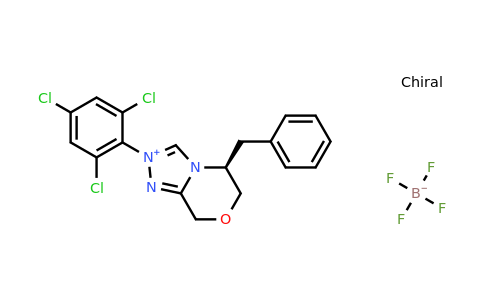 1612251-13-4 | (S)-5-Benzyl-2-(2,4,6-trichlorophenyl)-5,6-dihydro-8H-[1,2,4]triazolo[3,4-c][1,4]oxazin-2-ium tetrafluoroborate