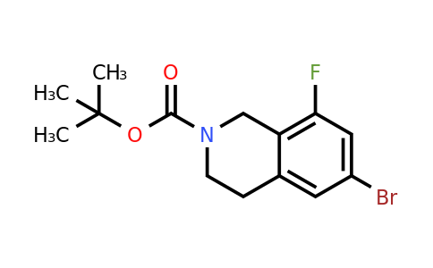 1613147-81-1 | Tert-butyl 6-bromo-8-fluoro-3,4-dihydroisoquinoline-2(1H)-carboxylate
