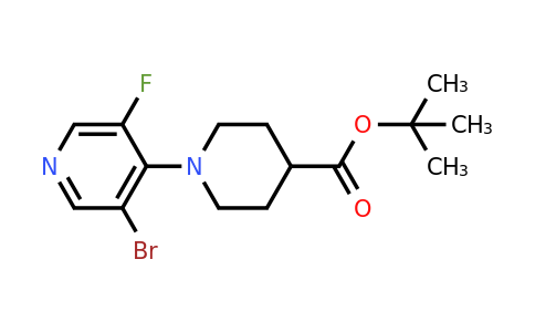 1613193-36-4 | tert-Butyl 1-(3-bromo-5-fluoropyridin-4-yl)piperidine-4-carboxylate