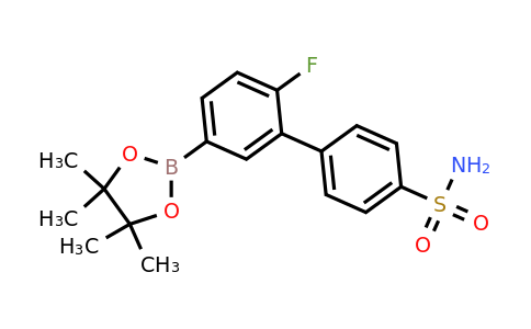 1614246-19-3 | 2'-Fluoro-5'-(4,4,5,5-tetramethyl-1,3,2-dioxaborolan-2-yl)-[1,1'-biphenyl]-4-sulfonamide