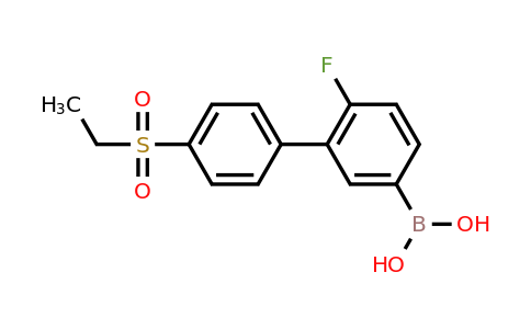 1614246-72-8 | (4'-(Ethylsulfonyl)-6-fluoro-[1,1'-biphenyl]-3-yl)boronic acid