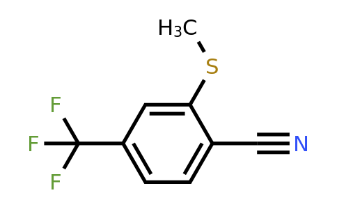161462-33-5 | 2-Cyano-5-(trifluoromethyl)thioanisole