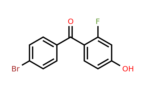 161581-99-3 | (4-Bromophenyl)(2-fluoro-4-hydroxyphenyl)methanone