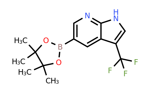 1620574-99-3 | 5-(4,4,5,5-Tetramethyl-1,3,2-dioxaborolan-2-yl)-3-(trifluoromethyl)-1H-pyrrolo[2,3-b]pyridine