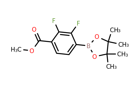 1621256-23-2 | Methyl 2,3-difluoro-4-(4,4,5,5-tetramethyl-1,3,2-dioxaborolan-2-yl)benzoate