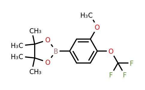1623766-74-4 | 2-(3-methoxy-4-(trifluoromethoxy)phenyl)-4,4,5,5-tetramethyl-1,3,2-dioxaborolane