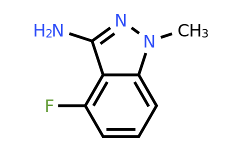 3-Amino-4-fluoro-1-methylindazole