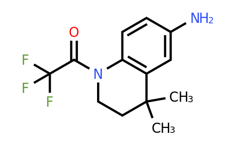 1-(6-Amino-4,4-dimethyl-3,4-dihydroquinolin-1(2H)-yl)-2,2,2-trifluoroethanone