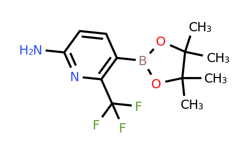 1628185-65-8 | 5-(4,4,5,5-Tetramethyl-1,3,2-dioxaborolan-2-yl)-6-(trifluoromethyl)pyridin-2-amine
