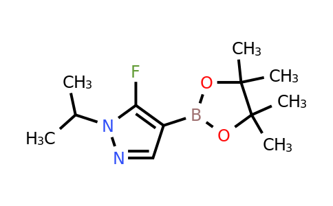 1628214-30-1 | 5-Fluoro-1-(propan-2-yl)-4-(tetramethyl-1,3,2-dioxaborolan-2-yl)-1H-pyrazole