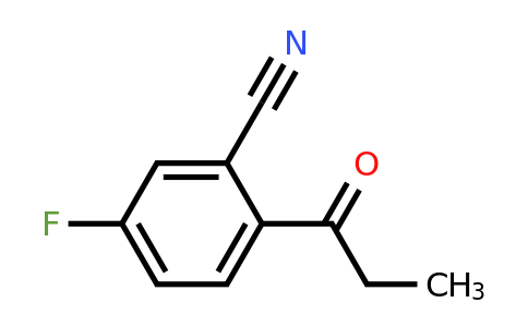 1628265-26-8 | 5-Fluoro-2-propionylbenzonitrile