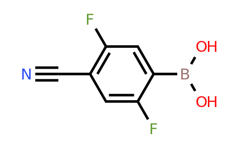 1628442-75-0 | (4-Cyano-2,5-difluorophenyl)boronic acid
