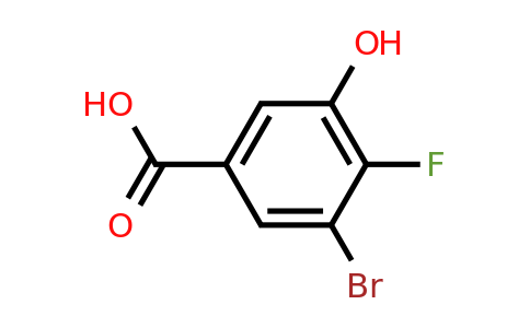 1628539-98-9 | 3-Bromo-4-fluoro-5-hydroxybenzoic acid