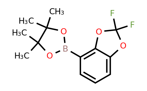 1628572-83-7 | 2-(2,2-Difluorobenzo[d][1,3]dioxol-4-yl)-4,4,5,5-tetramethyl-1,3,2-dioxaborolane